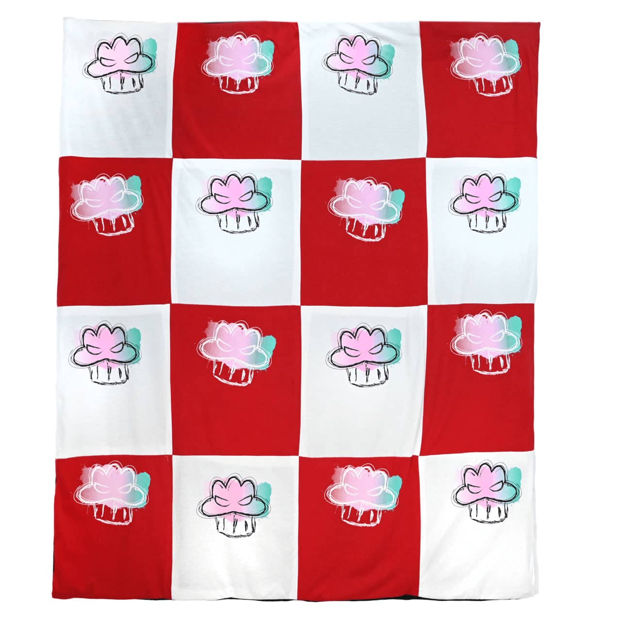 BadBoyHalo Handcrafted Graffiti Muffin T-Shirt Quilts