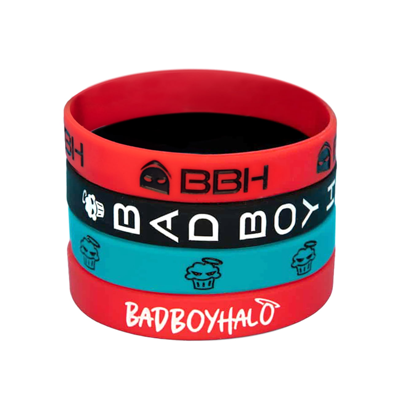 BadBoyHalo Wristband 4-Pack