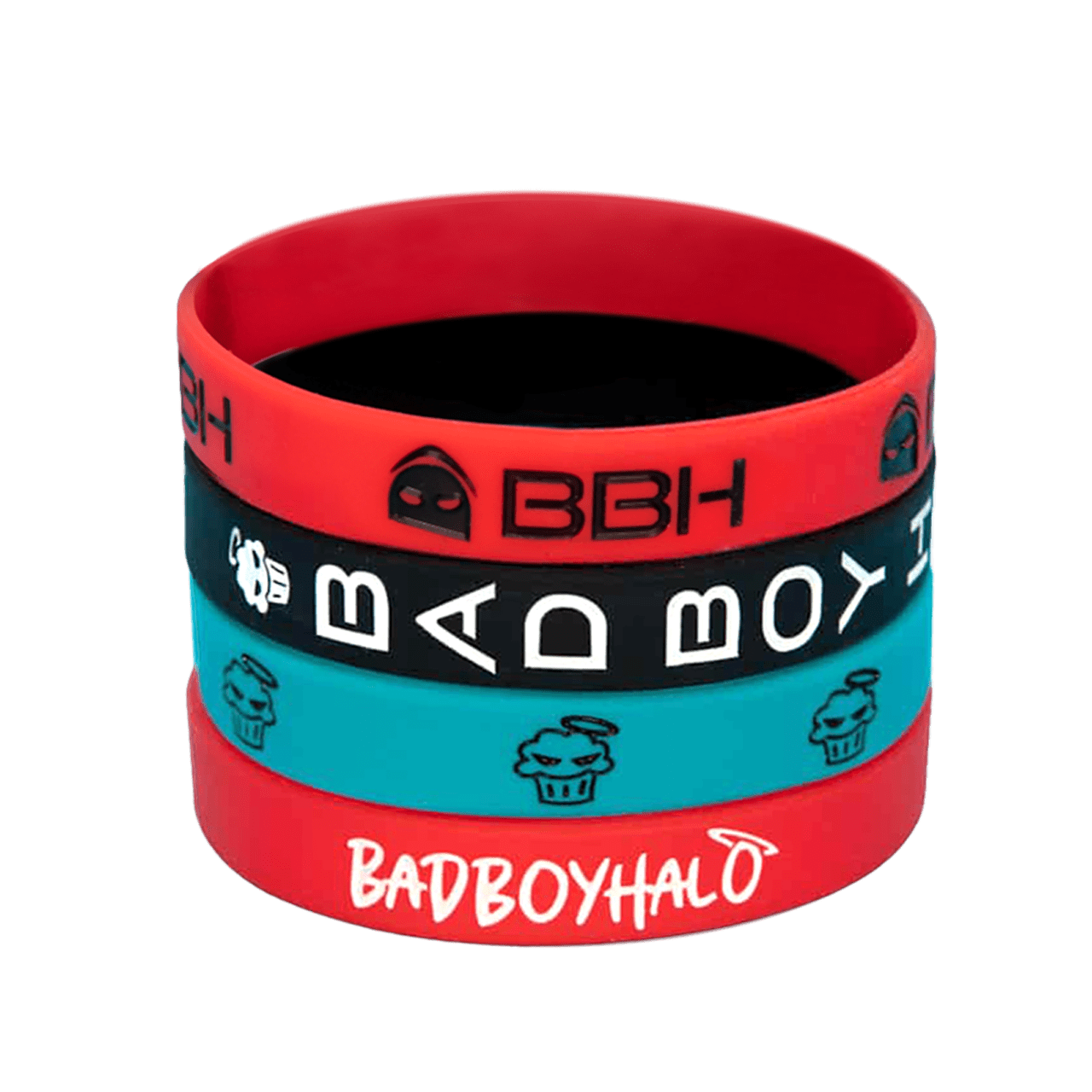 BadBoyHalo Wristband 4-Pack