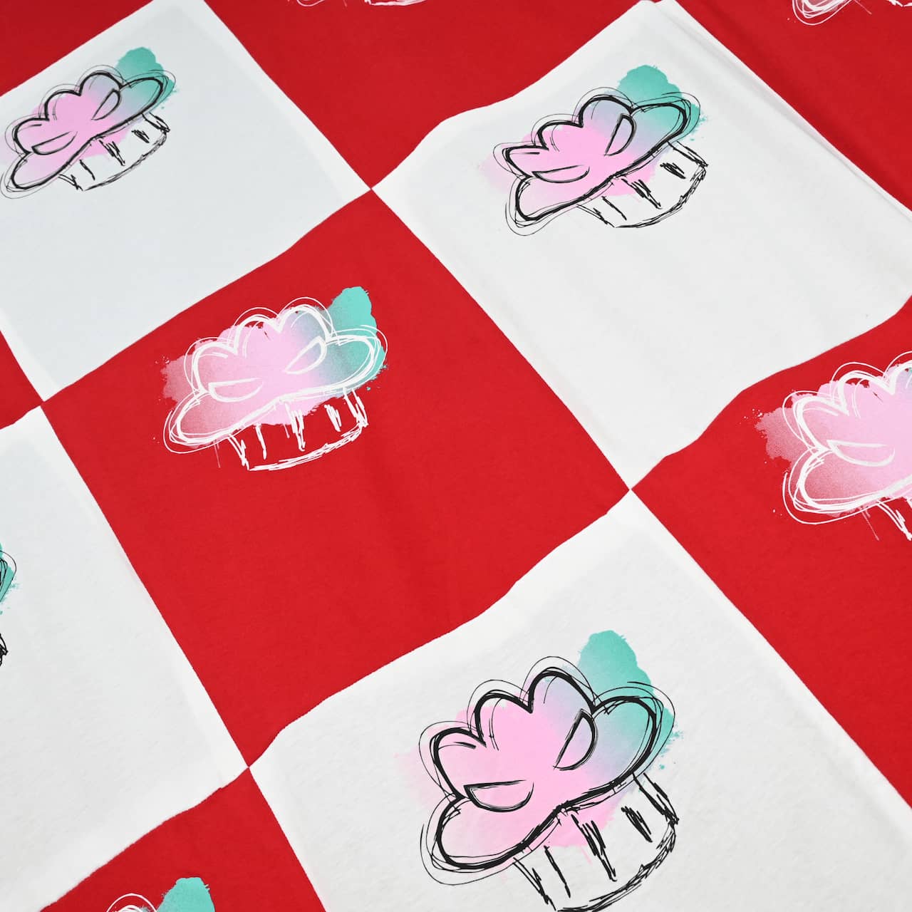 BadBoyHalo Handcrafted Graffiti Muffin T-Shirt Quilts