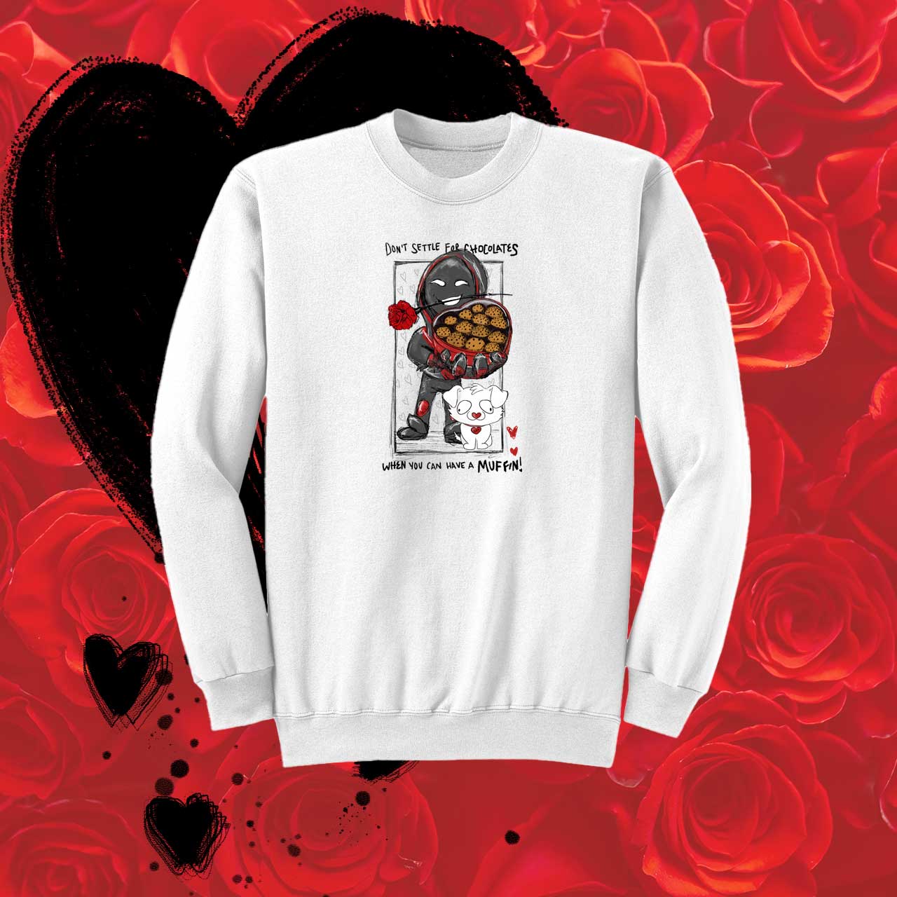 BadBoyHalo Love Muffin Crewneck Sweatshirt