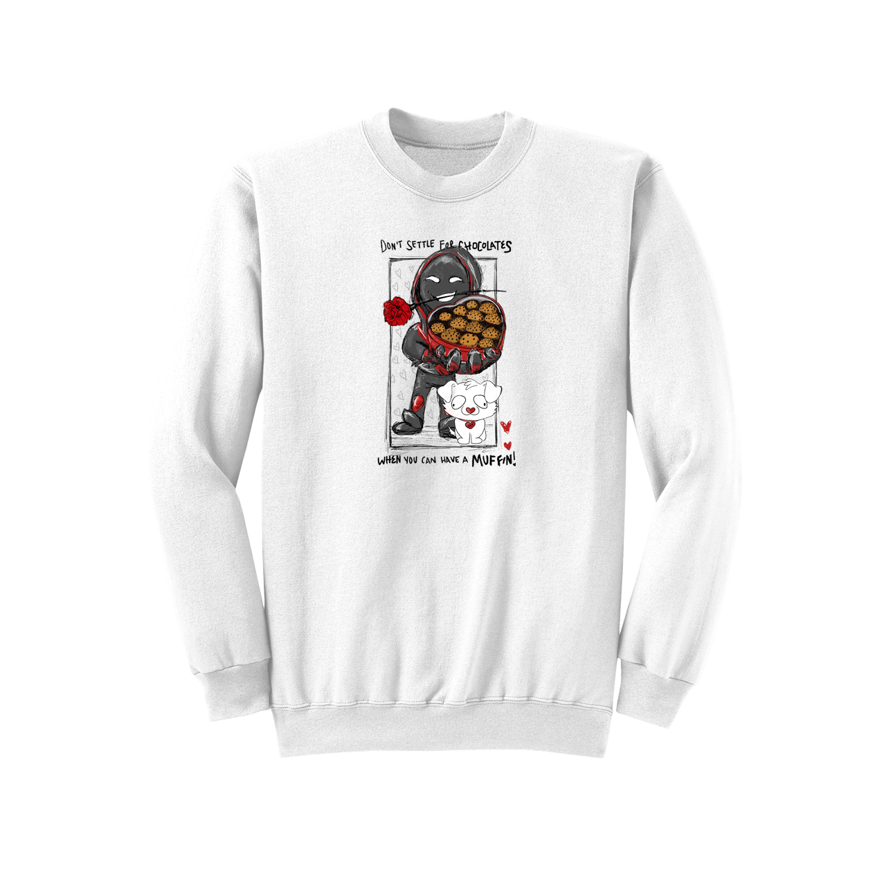 BadBoyHalo Love Muffin Crewneck Sweatshirt