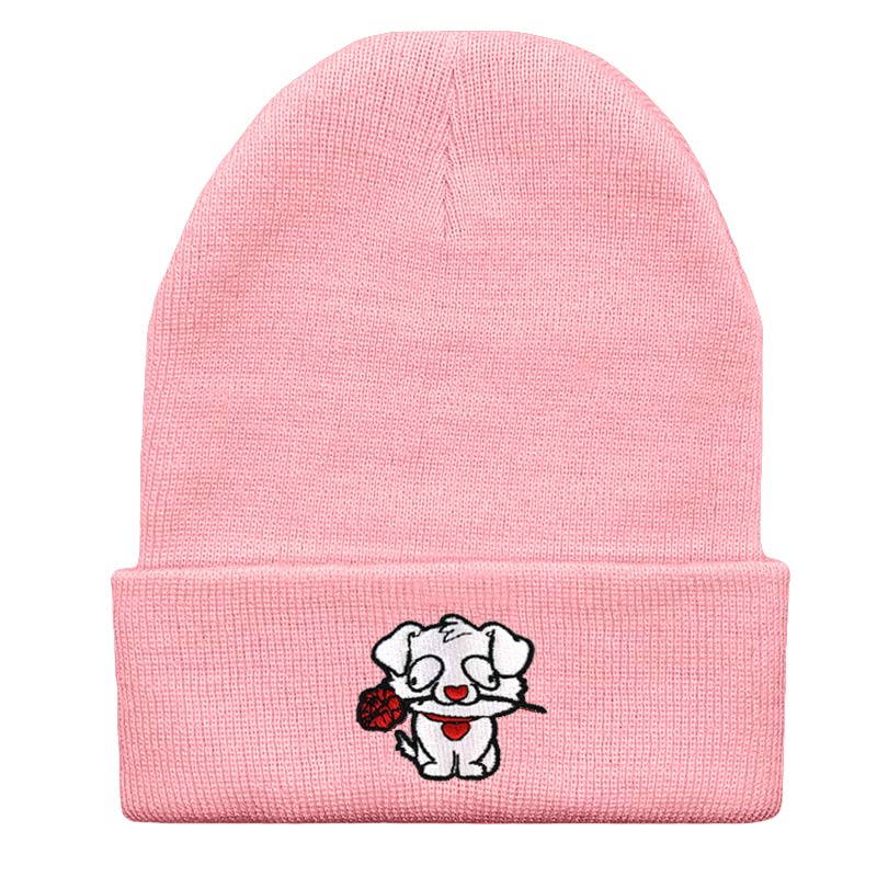 BadBoyHalo Rosy Rat Cuffed Beanie