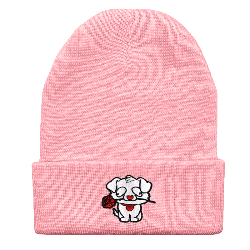 BadBoyHalo Rosy Rat Cuffed Beanie