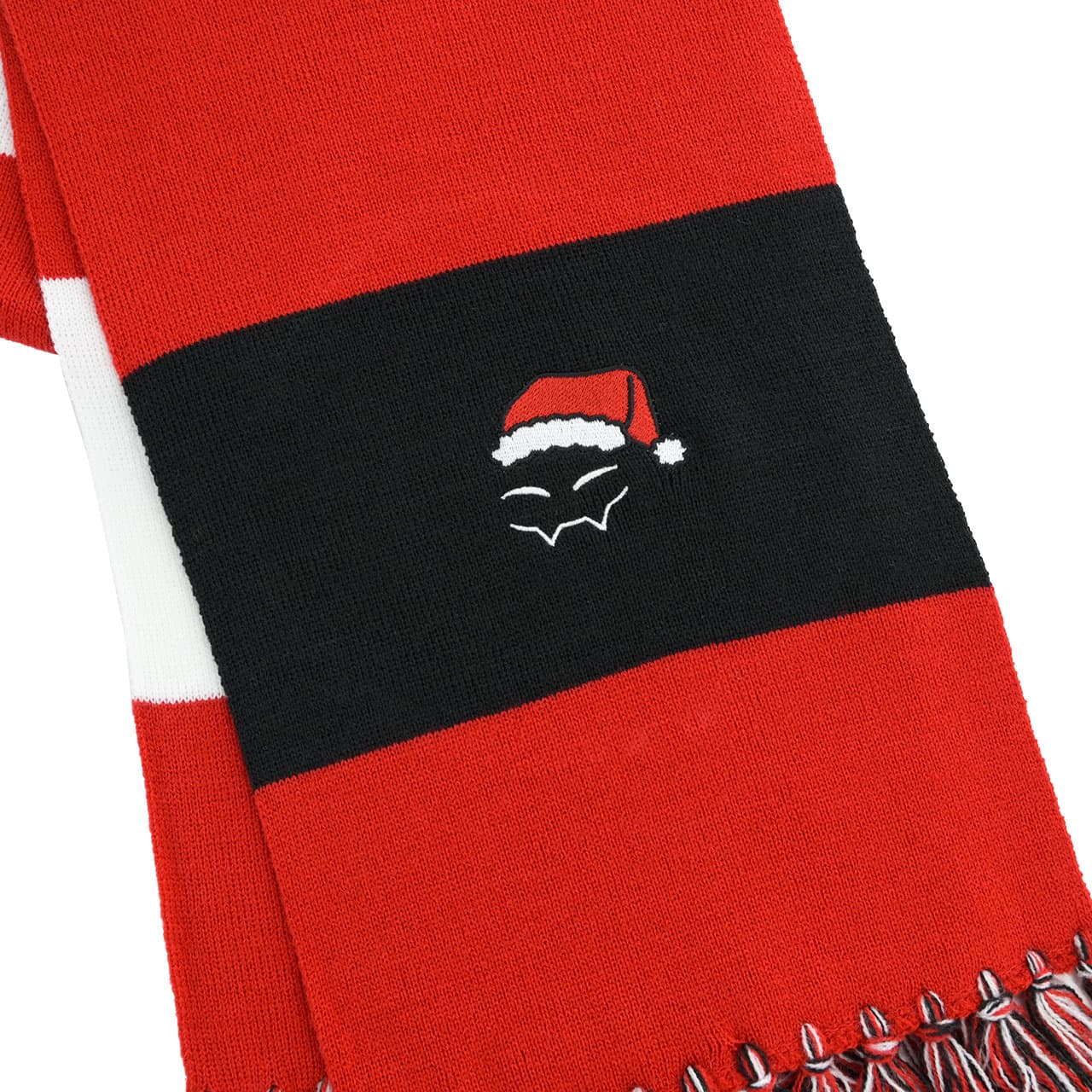 BadBoyHalo Santa Fang Face Knitted Scarf